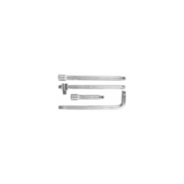 Set 4 prelungitoare pentru tubulare Dingqi 1/2'' Cr-V