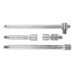 Set 4 prelungitoare pentru tubulare Dingqi 1/2'' Cr-V
