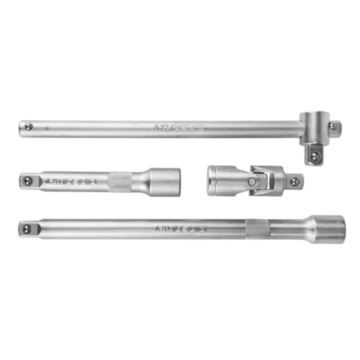 Set 4 prelungitoare pentru tubulare Dingqi 1/2'' Cr-V