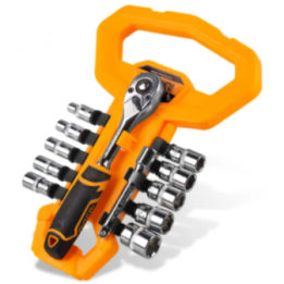 Set Dingqi 12 chei tubulare și clichet 1/4''