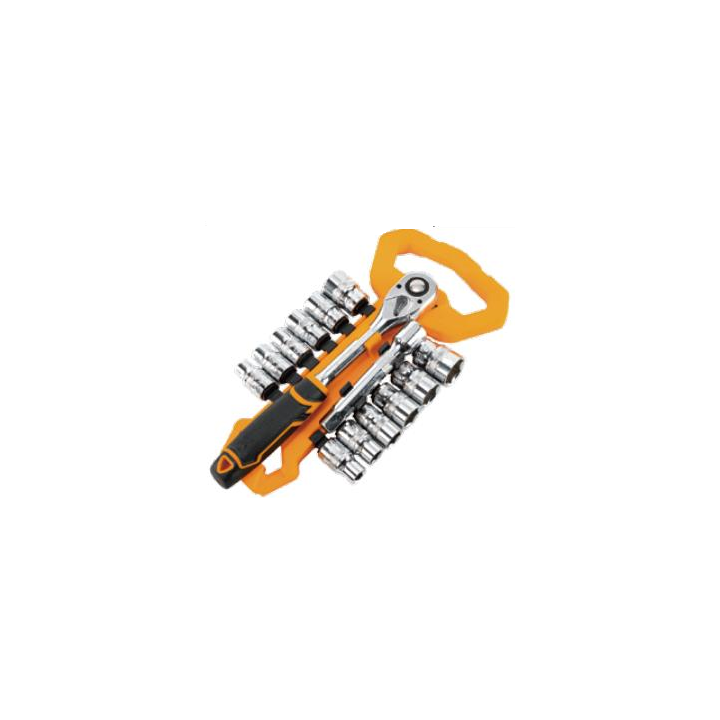 Set Dingqi 14 chei tubulare și clichet 1/2''