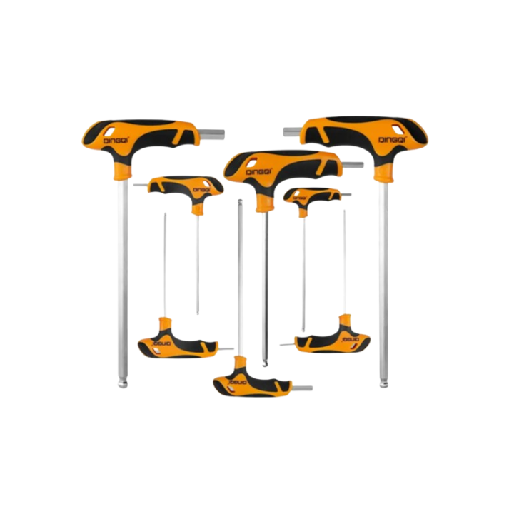 Set chei Imbus tip T Dingqi 8 piese