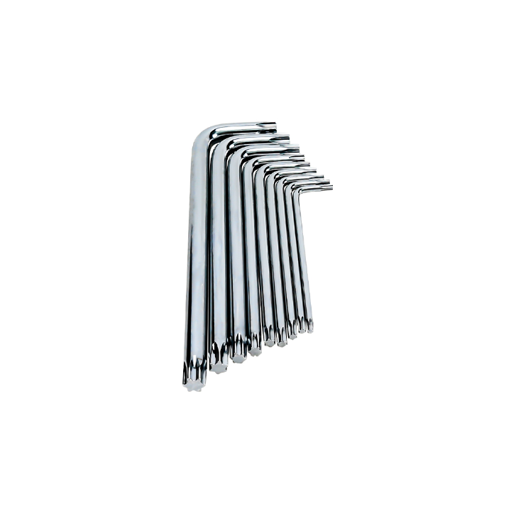 Set chei Torx Dingqi 9 piese Cr-V scurte