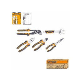 Set clești și patente Dingqi 5 piese Cr-V
