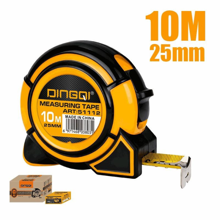 Ruletă Dingqi 10 m x 25 mm