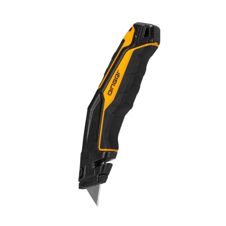 Cutter Cu Lama Trapez, Maner Ergonomic 10 Lame