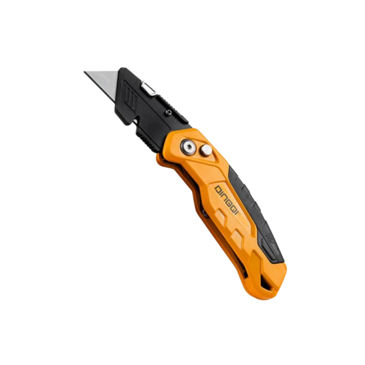 Cutter Cu Lama Trapez, Maner Ergonomic 10 Lame