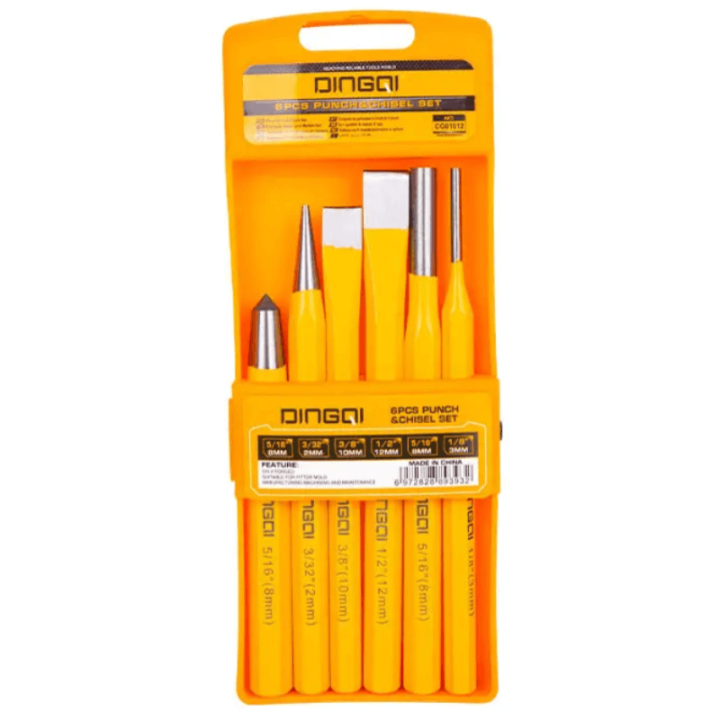 Set dălți pentru metal Dingqi 6 piese