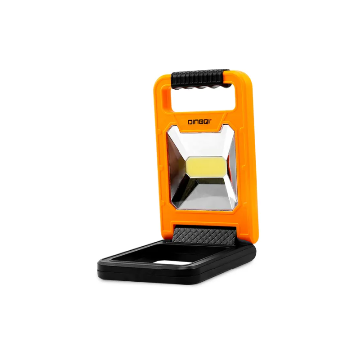 Lumină de lucru Dingqi 5W 500 lumeni cu alimentare 4 baterii AA