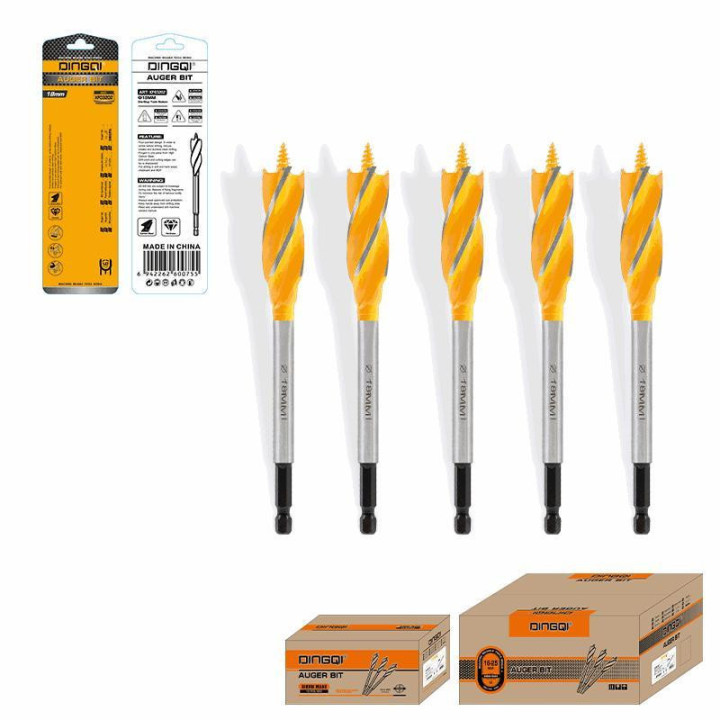 Burghiu Sfredel Pentru Lemn, 18mm, Dingqi