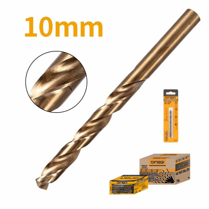 Burghiu pentru metal Dingqi 10 mm Cobalt M2