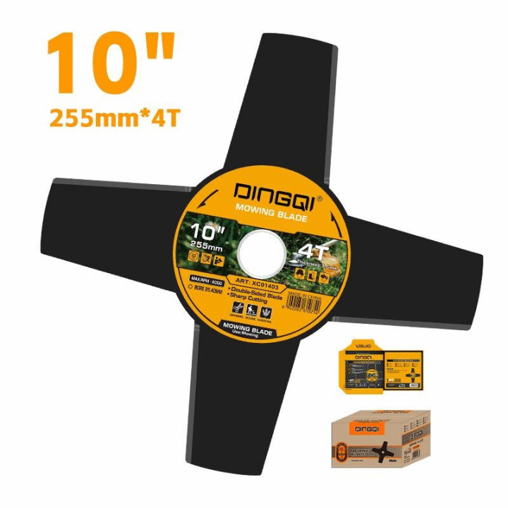 Disc motocoasă 255 mm 4 dinți