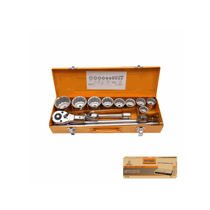 Trusă tubulare 3/4 inch 15 piese