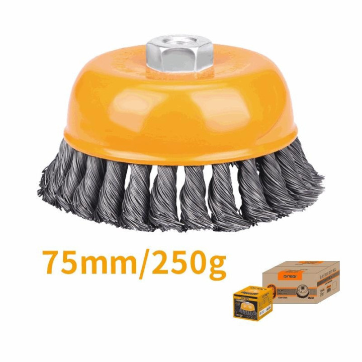 Perie de sârmă pentru flex 75 mm