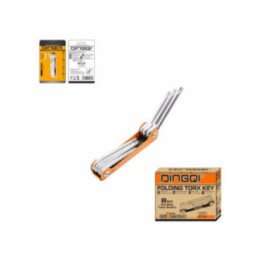 Set 8 chei Torx pliabile DINGQI
