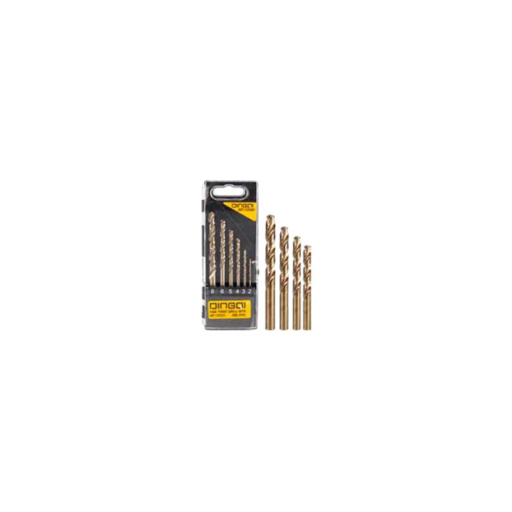 Set burghie cobalt Dingqi 6 piese 2-8 mm