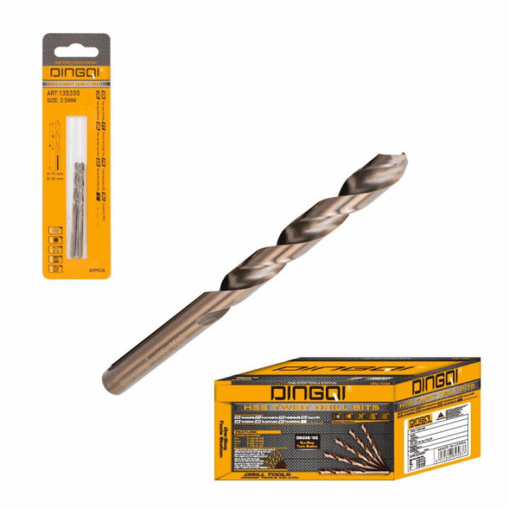 Set 2 burghie cobalt M2 Dingqi 3 mm